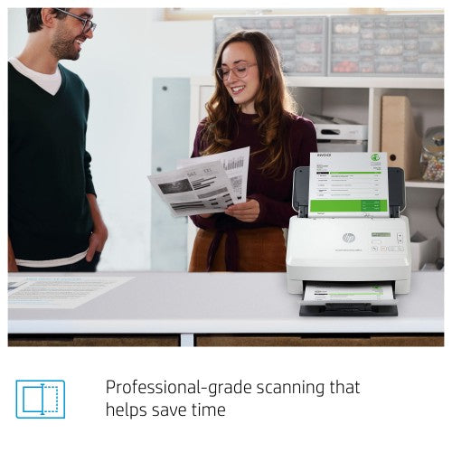 HP ScanJet Enterprise Flow 5000 s5 Sheet-fed scanner 600 x 600 DPI A4 White