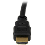 StarTech.com 16.4ft (5m) HDMI Cable - 4K High Speed HDMI Cable with Ethernet - UHD 4K 30Hz Video - HDMI 1.4 Cable - Ultra HD HDMI Monitors, Projectors, TVs & Displays - Black HDMI Cord - M/M