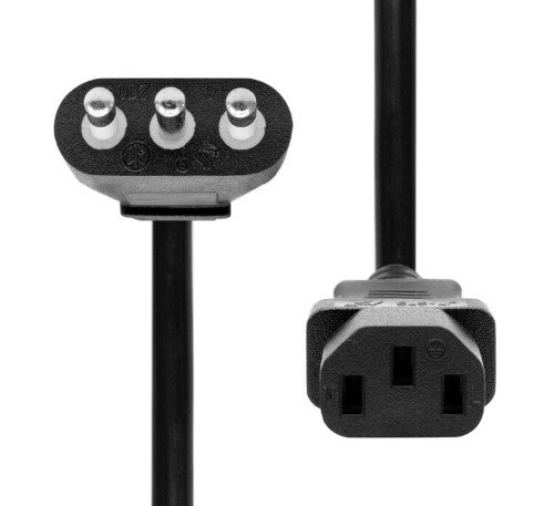 ProXtend Type L (Italy) to C13 Power Cord Black 3m