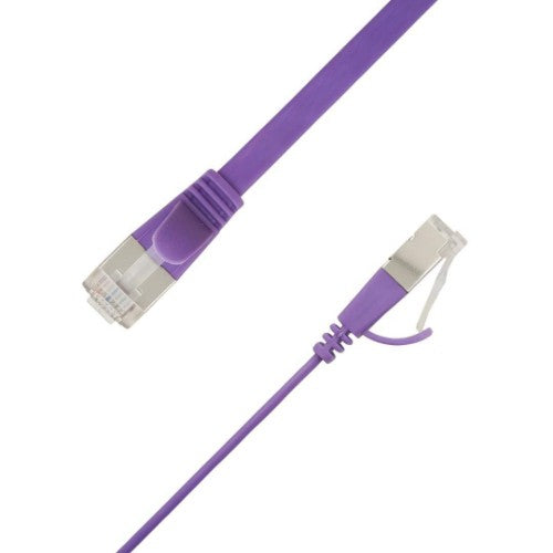 LinkIT STP-FL6A-00150-PU networking cable Purple 1.5 m Cat6a U/FTP (STP)