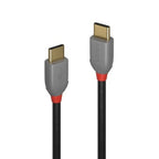 Lindy 1m USB 2.0 Type C to C Cable, Anthra Line
