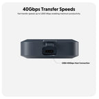 HYPER HD5001GL storage drive enclosure SSD enclosure Black M.2