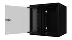 Lanview RSM06U30MNBL rack cabinet 6U Wall mounted rack Black