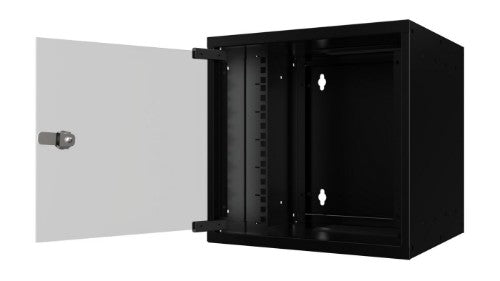 Lanview RSM06U30MNBL rack cabinet 6U Wall mounted rack Black