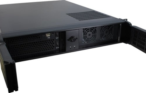 Inter-Tech IPC 2U-2098-SL Rack Black