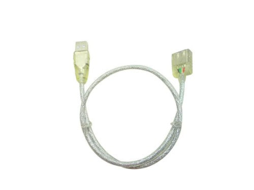 Microconnect USBAAF05T USB cable USB 2.0 0.5 m USB A Transparent
