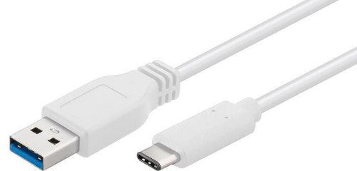 Microconnect USB3.1CA2W USB cable USB 3.2 Gen 1 (3.1 Gen 1) 2 m USB A USB C White