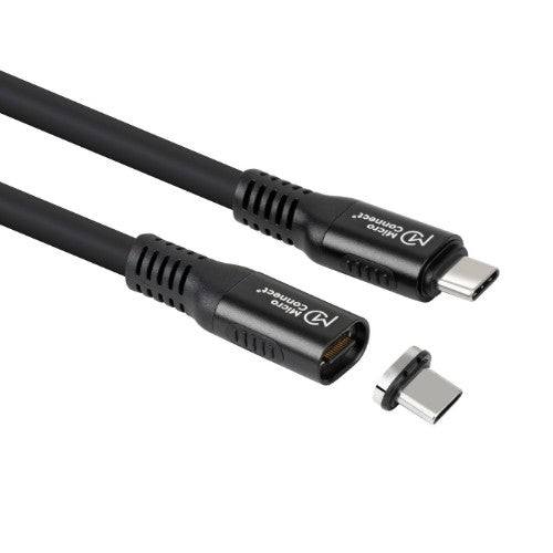 Microconnect MC-LS-USB4CC0.15 USB cable USB4 Gen 3x2 0.15 m USB C 240 W Black