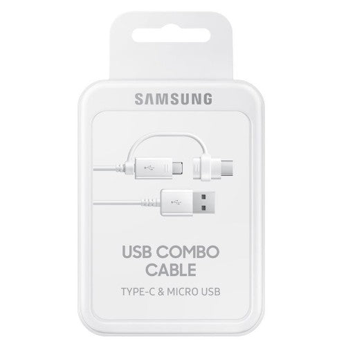 Samsung EP-DG930 USB cable 1.5 m USB 2.0 USB A USB C/Micro-USB B White