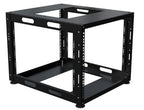 Lanview LVN-OPEN-8U-BL rack cabinet Black