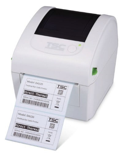 TSC DA220W, 8 dots/mm (203 dpi), RTC, USB, Ethernet, white