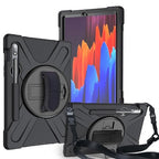 eSTUFF AUSTIN Defender Case for Samsung Galaxy Tab S7/S8 - Black