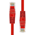 ProXtend CAT5e U/UTP CCA PVC Red 1M