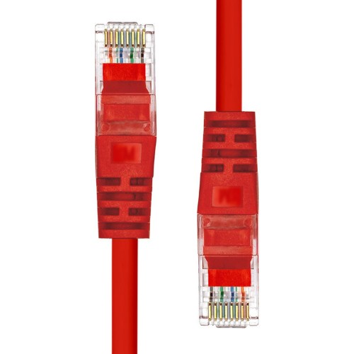 ProXtend CAT5e U/UTP CCA PVC Red 1M