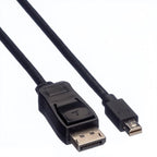 VALUE 11.99.5638 DisplayPort cable 1.5 m Mini DisplayPort Black