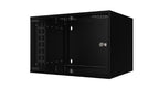 Lanview RUM07U40MNBL rack cabinet 7U Wall mounted rack Black