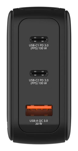 Verbatim Mini GaN Charger 100W with Display