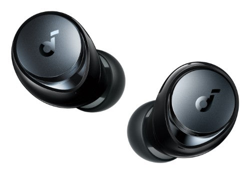 Anker Space A40 Adaptive Active Noise Canceling Wireless Earbuds, 50H Total Playtime, 10H Single Charge Playtime, LDAC Hi-Res Sound, Comfortable Fit, 6 Mics, Wireless Charge, Fast Charge