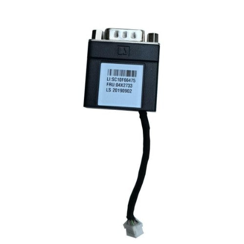 Lenovo 04X2733 VGA cable 0.05 m VGA (D-Sub) Black