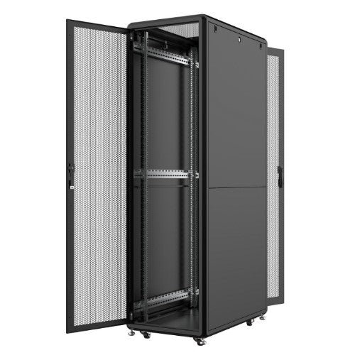 Lanview RSL42U61BL rack cabinet 42U Freestanding rack Black
