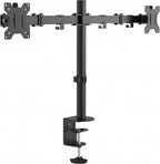 Vision VFM-DPD2B monitor mount / stand 68.6 cm (27") Black Desk