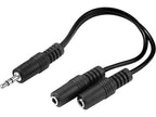 Sandberg MiniJack Splitter 1-2