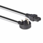 Lindy 2m Mains UK 3 Pin Plug to Hot Conditioned IEC C15 Power Cable  Kettle Lead