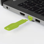 Lindy RJ-45 Port Blockers (Without Key) - Pack of 20, Green