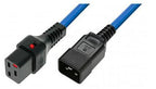 Microconnect PC1376 power cable Blue 3 m C19 coupler C20 coupler