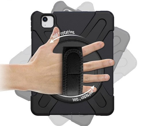 eSTUFF AUSTIN Defender Case for iPad Pro 11 2022/2020/2018/Air 5/4 10.9 - Black