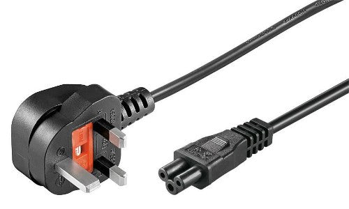 Microconnect PE090830 power cable Black 3 m Power plug type G C5 coupler