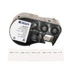 Brady M4-48-417 printer label Black, White Self-adhesive printer label
