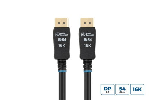 Microconnect MC-DP-MMG-300V2.1 DisplayPort cable 3 m Black