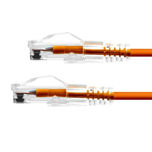 ProXtend Ultra Slim CAT6 U/UTP CU LSZH Ethernet Cable Orange 5M