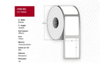 Capture CA-76060 printer label White