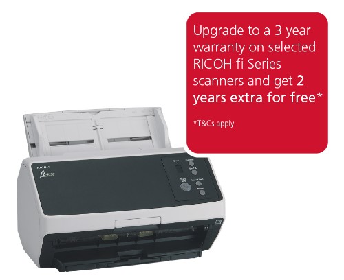 Ricoh FI-8150 ADF + Manual feed scanner 600 x 600 DPI A4 Black, Grey
