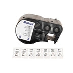 Brady M4-47-422 printer label Black, White Self-adhesive printer label