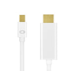 LogiLink CV0124 video cable adapter 3 m Mini DisplayPort HDMI Type A (Standard) White