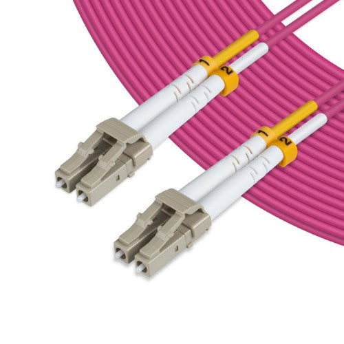 Microconnect FIB4404005P InfiniBand/fibre optic cable 0.5 m LC Pink