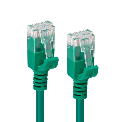 Microconnect V-UTP6A0025G-SLIM networking cable Green 0.25 m Cat6a U/UTP (UTP)