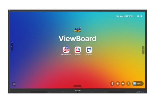 Viewsonic IFP 86IN 4K ANDROID 16 EDLA 64 interactive whiteboard 2.18 m (86") 3840 x 2160 pixels Touchscreen