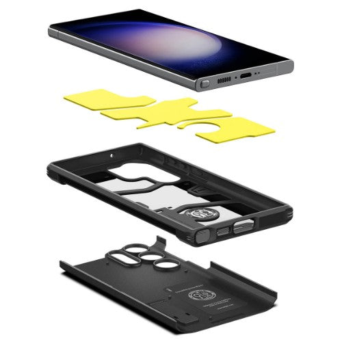 Spigen Tough Armor mobile phone case 17.3 cm (6.8") Cover Black